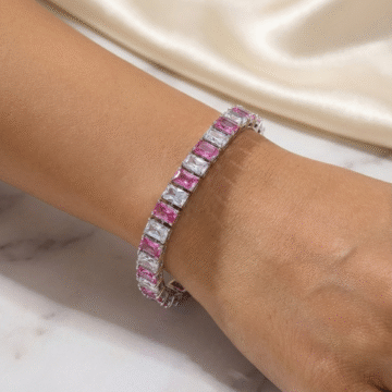 Tennis Bracelet pink